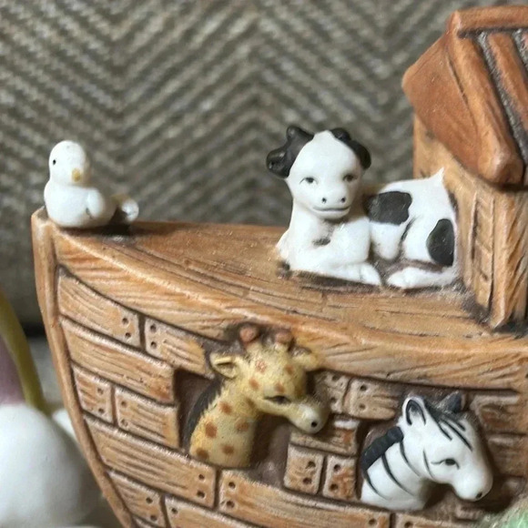 Noahs Ark Vintage Home Interior Collection Collectible HomeCo Wood Accent - Picture 10 of 14